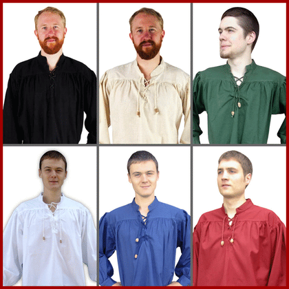 Mittelalterhemden | klassische Mittelalter Hemden