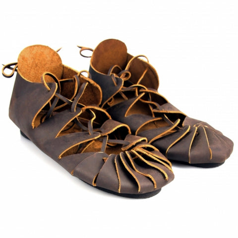 Mittelalter Bundschuhe Leder | Mittelalter Schuhe