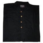 Biesenhemd schwarz | Mittelalter Hemd mit Biesen