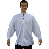 Mittelalter-Biesen-Hemd | Farbe weiß | Mittelalterhemd
