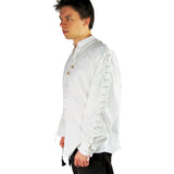 Schnür-Hemd weiß | Mittelalterhemd mit Ösen