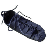 Schwarze Mittelalter Sandalen in Übergröße