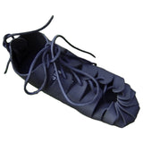 Schwarze Mittelalter Sandalen in Übergröße