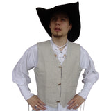 Cowboy Weste grau | Graue Cowboy Weste