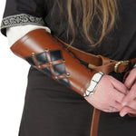 Mittelalter Shop Lederarmschienen Armschützer