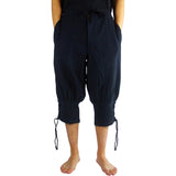 Piratenhose schwarz in 3/4 Länge | Faschingsshop