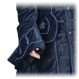 Seeräuber Kostüm Piratenjacke schwarz