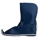 Schwarze Mittelalter Schnabelstiefel