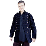 Schwarze Uniformjacke | Uniform-Jacke schwarz