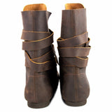 Wikinger Haithabu Stiefel Übergröße 49 braun 50